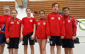 1ère journée Natathlon pour la catégorie Jeunes ce dimanche 12/02 à Ambérieu-en-Bugey