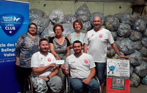 Solidarité au CNBV : la collecte des bouchons !