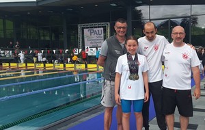 CNBV section Handisport : La dernière compétition handisport de la saison, Julien Archipoff participe au N2 et du bronze-argent-or pour Manon Haab au N1 à Pau