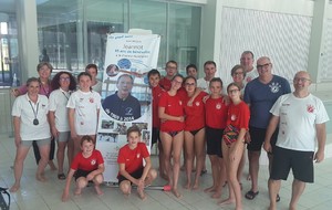 CNBV : 12 nageurs à la journée Multinages Handi-Valides à Saint-Etienne