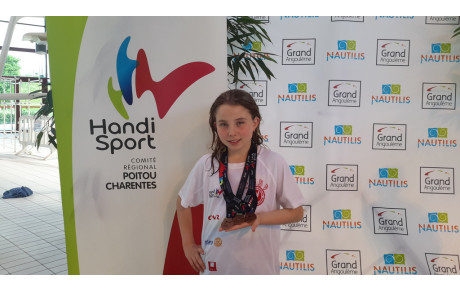   CNBV section Handisport : 3 médailles de bronze au France des Jeunes !