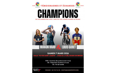 Témoignage de Manon sur ses Deaflympics